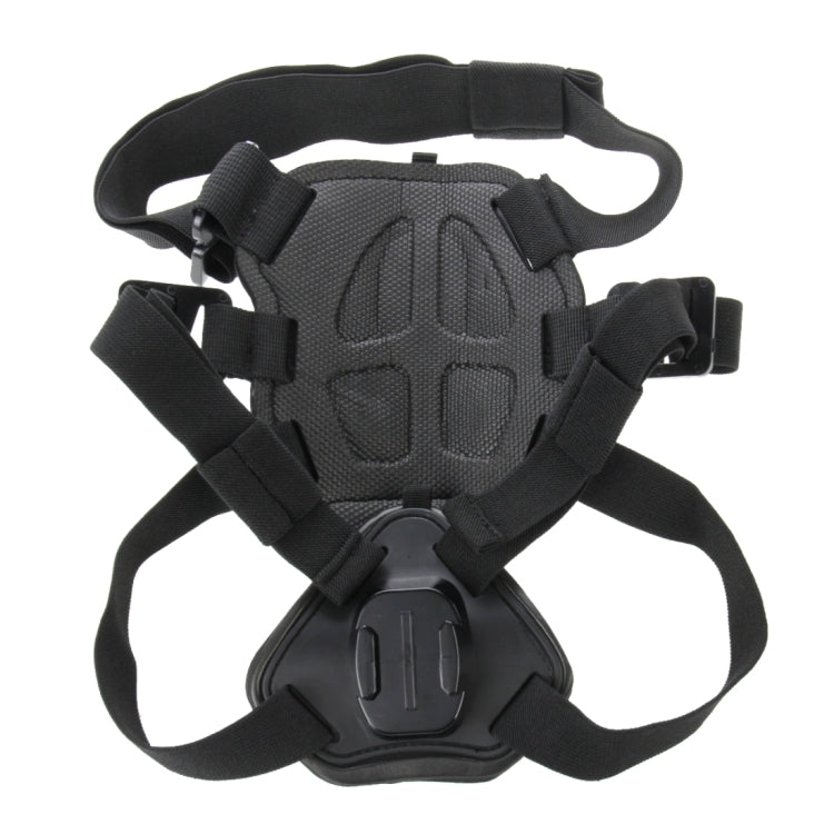 Correa de pecho PULUZ Hound Dog Fetch Arnés ajustable para para GoPro Hero12 Black / Hero11 /10/9/8/7/6/5, Insta360 Ace / Ac…