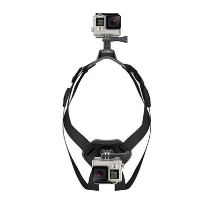 Correa de pecho PULUZ Hound Dog Fetch Arnés ajustable para para GoPro Hero12 Black / Hero11 /10/9/8/7/6/5, Insta360 Ace / Ac…