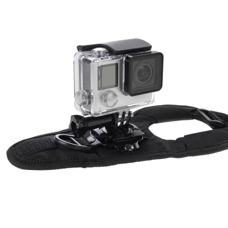 Correa de palma PULUZ Banda de montaje con estilo guante con rotación de 360 grados para GoPro Hero12 Black / Hero11 /10/9/8…