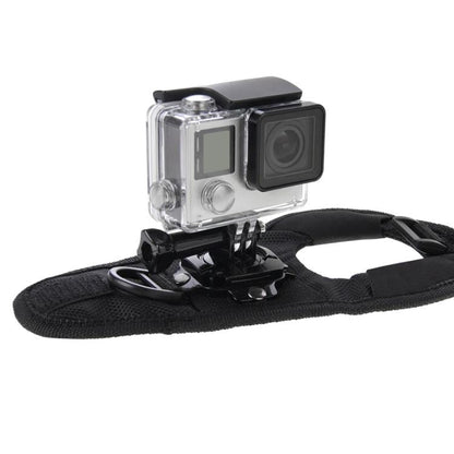 Correa de palma PULUZ Banda de montaje con estilo guante con rotación de 360 grados para GoPro Hero12 Black / Hero11 /10/9/8…