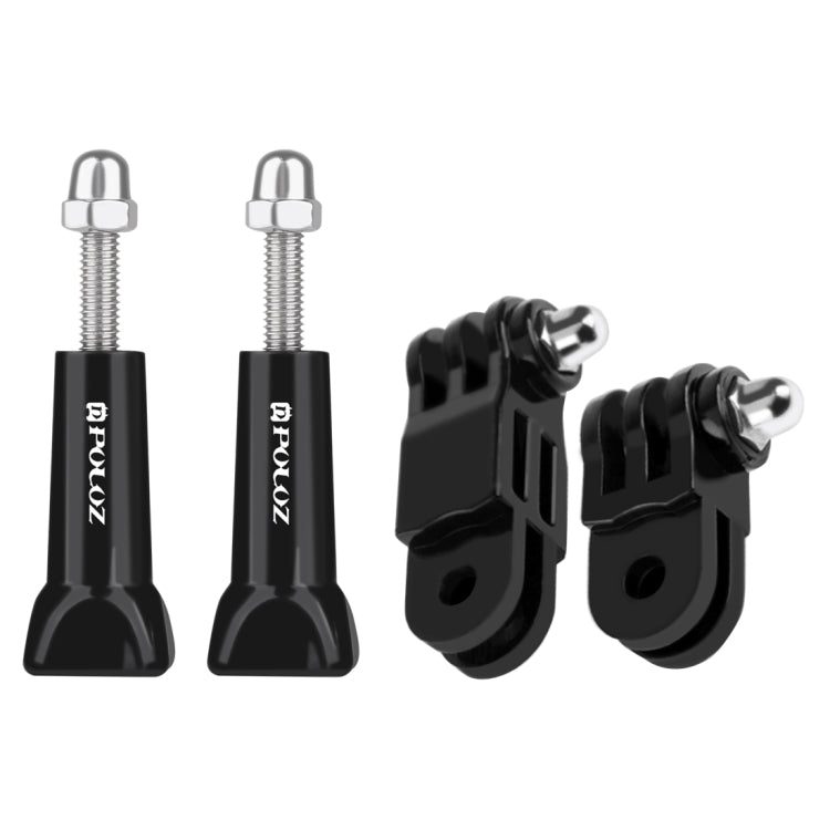 Soporte de abrazadera PULUZ Brazo pivotante ajustable de 3 vías con 2 tornillos largos para cámaras de deportes de acción PU…