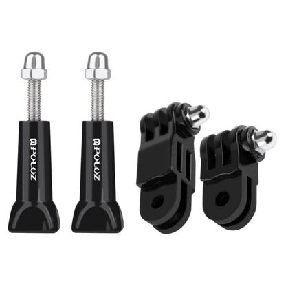 Soporte de abrazadera PULUZ Brazo pivotante ajustable de 3 vías con 2 tornillos largos para cámaras de deportes de acción PU…