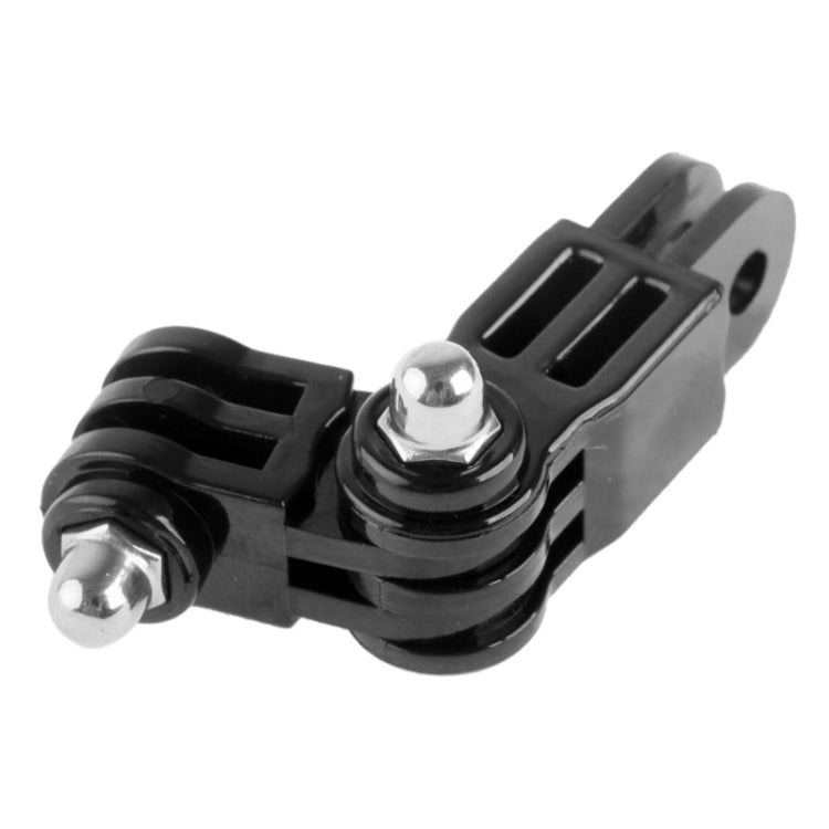Soporte de abrazadera PULUZ Brazo pivotante ajustable de 3 vías con 2 tornillos largos para cámaras de deportes de acción PU…