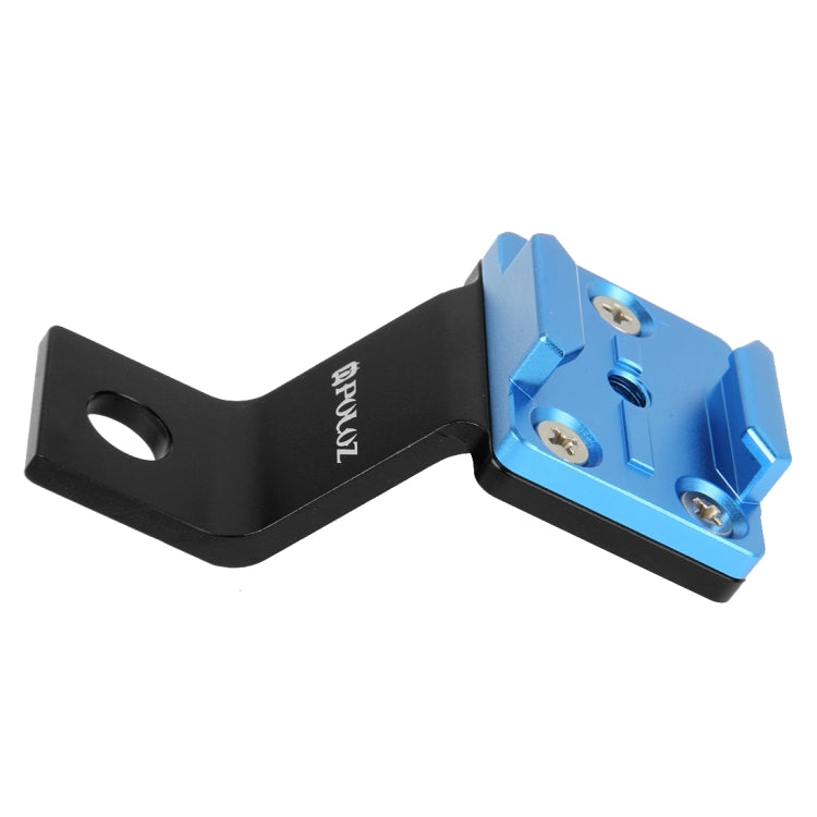 Soporte fijo de metal para motocicleta PULUZ para GoPro Hero12 Black / Hero11 /10/9/8/7/6/5, Insta360 Ace / Ace Pro, y otras…