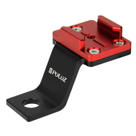Soporte fijo de metal para motocicleta PULUZ para GoPro Hero12 Black / Hero11 /10/9/8/7/6/5, Insta360 Ace / Ace Pro, y otras…
