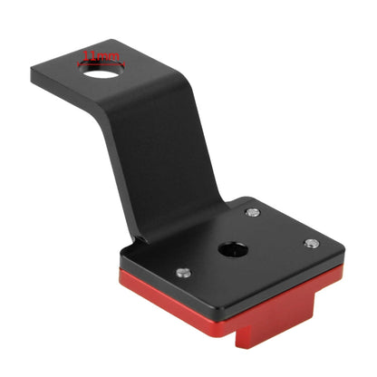Soporte fijo de metal para motocicleta PULUZ para GoPro Hero12 Black / Hero11 /10/9/8/7/6/5, Insta360 Ace / Ace Pro, y otras…