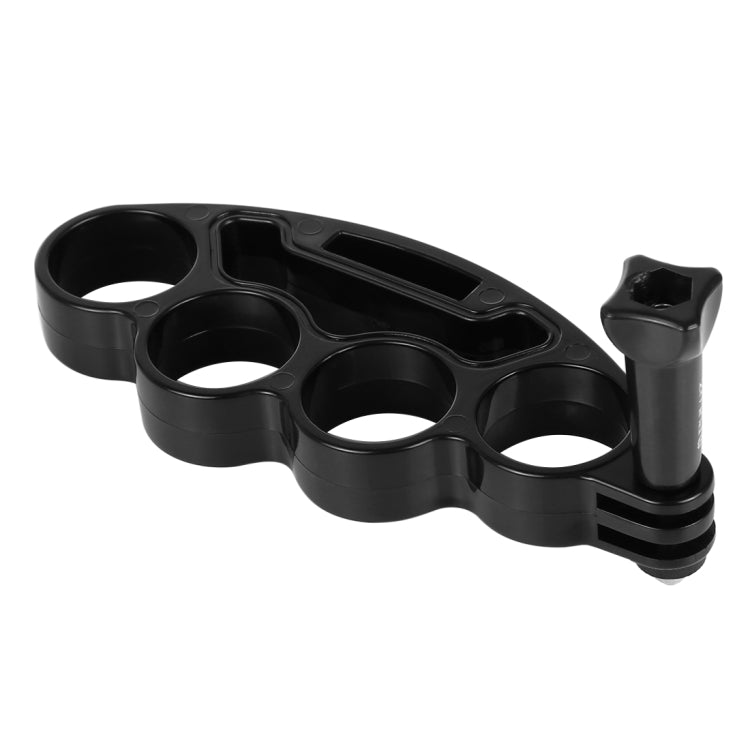 Anillo de agarre PULUZ para dedos con nudillos de plástico de mano, soporte para trípode monopié con tornillo para pulgar pa…