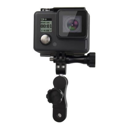 Soporte de rótula de aluminio CNC PULUZ con 2 tornillos largos para GoPro Hero12 Black / Hero11 /10/9/8/7/6/5, Insta360 Ace……