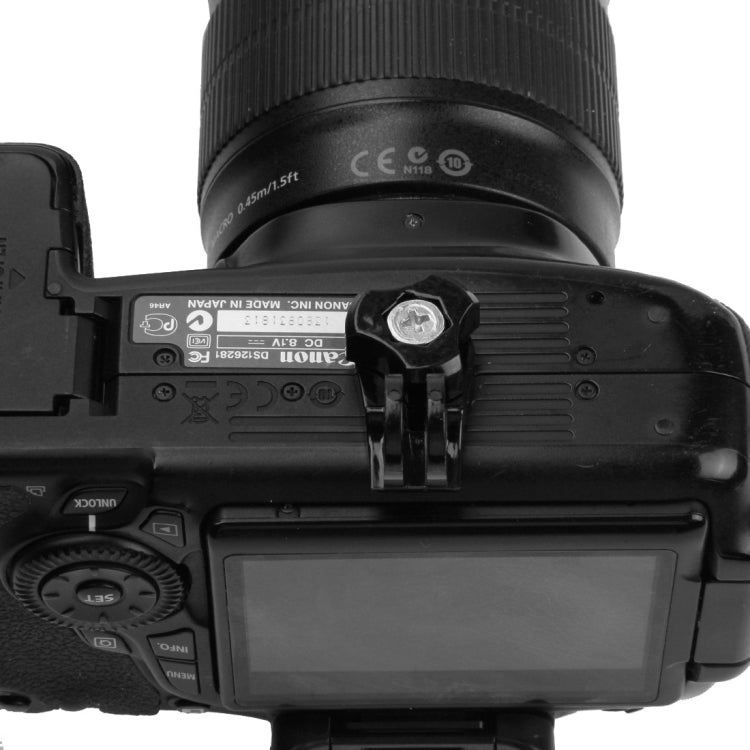 Trípode Adaptador de conexión de montaje de con tornillo PULUZ para GoPro Hero12 Black / Hero11 /10/9/8/7/6/5, Insta360 Ace……
