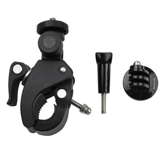 Soporte PULUZ para manillar de bicicleta de motocicleta con soporte para trípode y tornillo para GoPro Hero12 Black / Hero11…