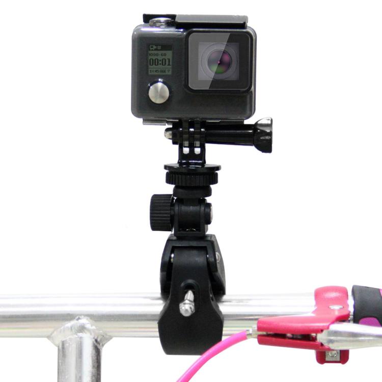 Soporte PULUZ para manillar de bicicleta de motocicleta con soporte para trípode y tornillo para GoPro Hero12 Black / Hero11…