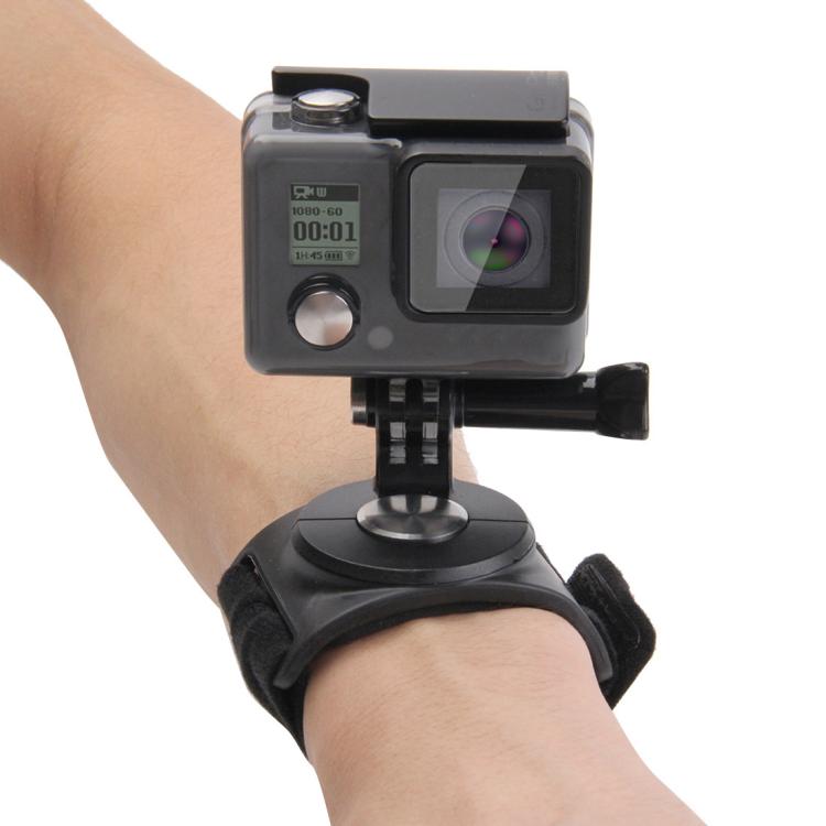 Correas PULUZ 3 en 1 para piernas, brazos, muñecas y manos Soporte de rotación de 360 grados para GoPro Hero12 Black / Hero1…