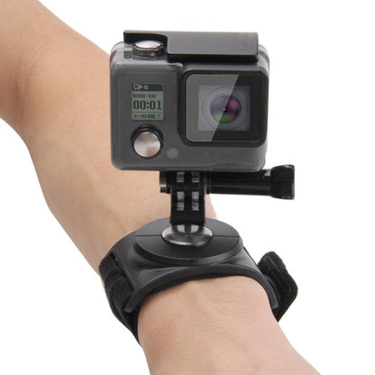 Correas PULUZ 3 en 1 para piernas, brazos, muñecas y manos Soporte de rotación de 360 grados para GoPro Hero12 Black / Hero1…