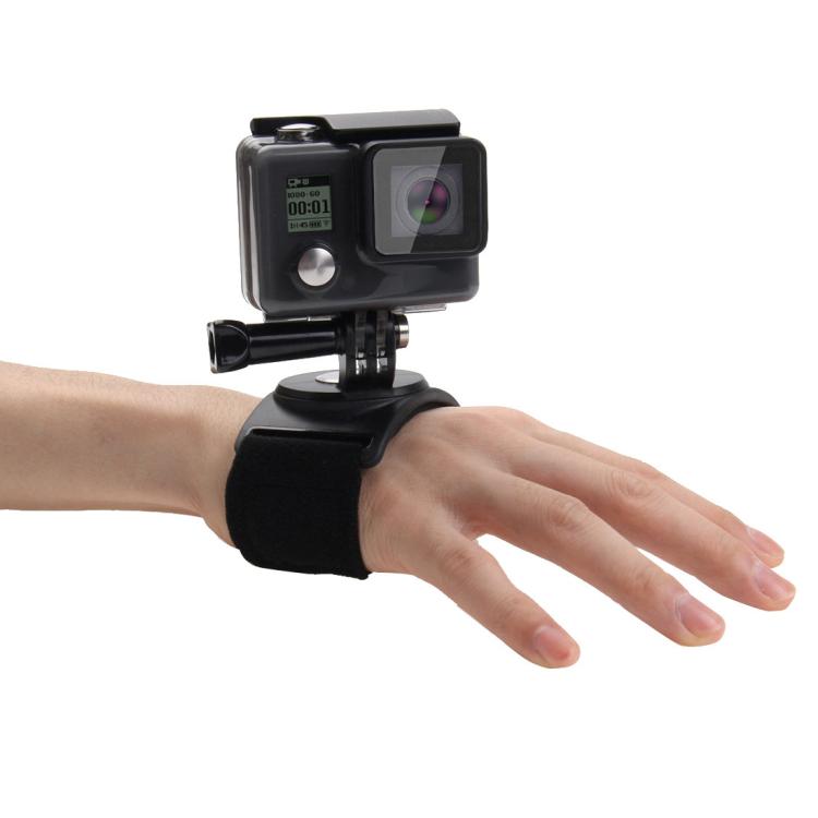Correas PULUZ 3 en 1 para piernas, brazos, muñecas y manos Soporte de rotación de 360 grados para GoPro Hero12 Black / Hero1…