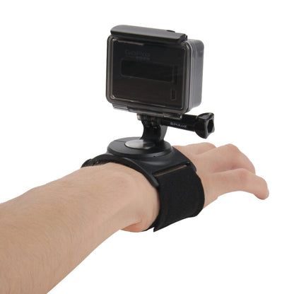 Correas PULUZ 3 en 1 para piernas, brazos, muñecas y manos Soporte de rotación de 360 grados para GoPro Hero12 Black / Hero1…