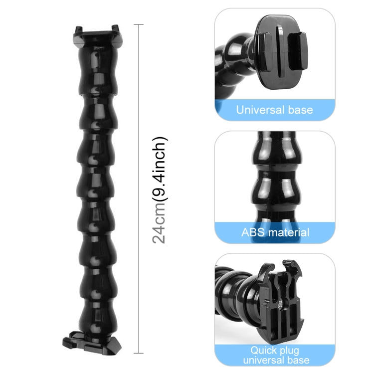 Soporte PULUZ Action Sports Cameras Jaws Flex Clamp para GoPro Hero12 Black / Hero11 /10/9/8/7/6/5, Insta360 Ace / Ace Pro,……