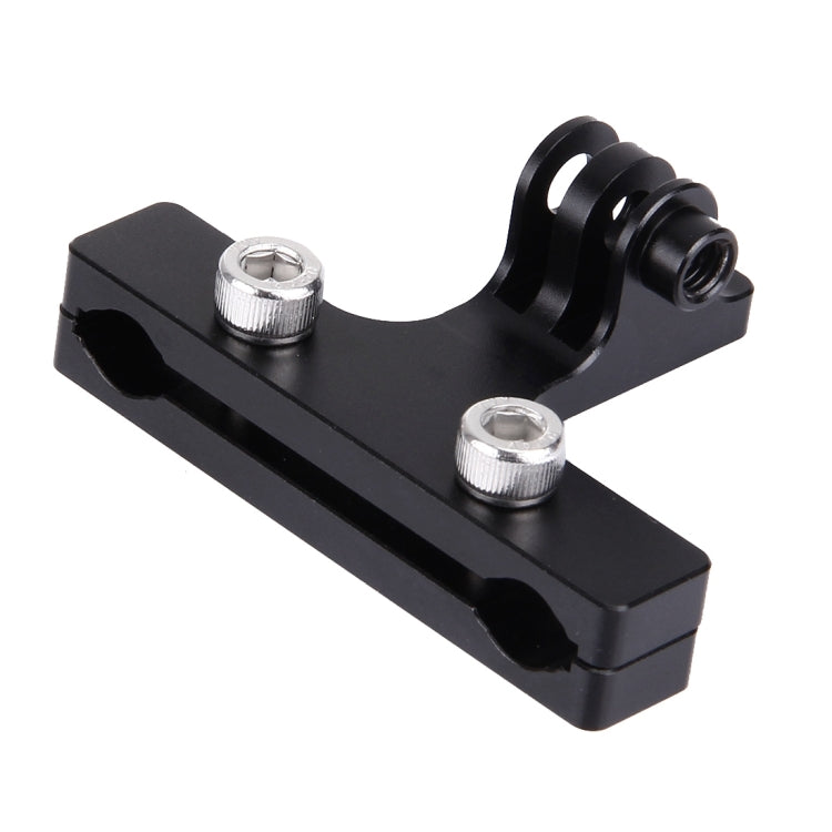 Soporte de cojín para asiento de bicicleta de aleación de aluminio PULUZ para GoPro Hero12 Black / Hero11 /10/9/8/7/6/5, Ins…