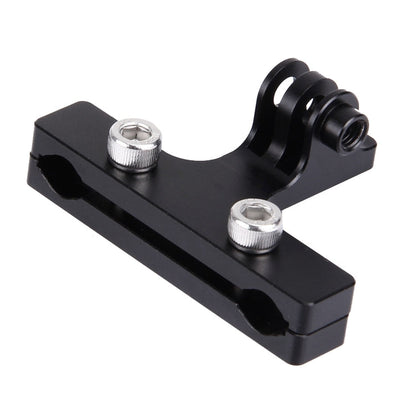 Soporte de cojín para asiento de bicicleta de aleación de aluminio PULUZ para GoPro Hero12 Black / Hero11 /10/9/8/7/6/5, Ins…
