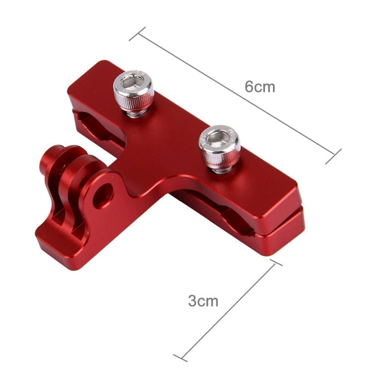 Soporte de cojín para asiento de bicicleta de aleación de aluminio PULUZ para GoPro Hero12 Black / Hero11 /10/9/8/7/6/5, Ins…