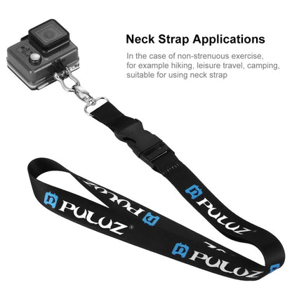 Correa PULUZ 60 cm para el cuello larga desmontable Lanyard Sling GoPro Hero12 Black / Hero11 /10/9/8/7/6/5, Insta360 Ace /……