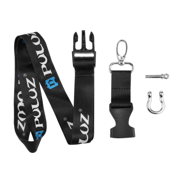 Correa PULUZ 60 cm para el cuello larga desmontable Lanyard Sling GoPro Hero12 Black / Hero11 /10/9/8/7/6/5, Insta360 Ace /……