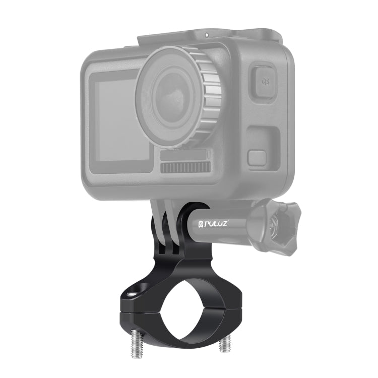 Soporte de aluminio Adaptador de manillar de bicicleta PULUZ para GoPro Hero12 Black / Hero11 /10/9/8/7/6/5, Insta360 Ace /…