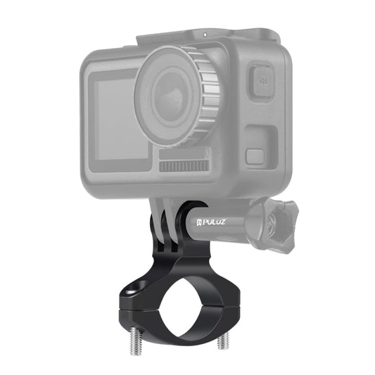 Soporte de aluminio Adaptador de manillar de bicicleta PULUZ para GoPro Hero12 Black / Hero11 /10/9/8/7/6/5, Insta360 Ace /…