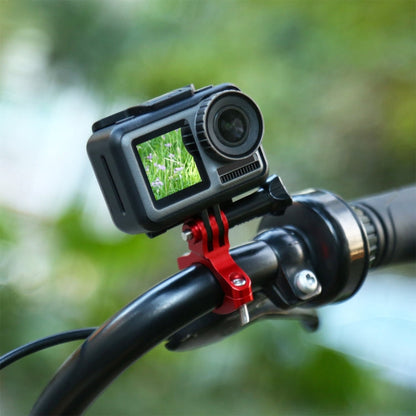 Soporte de aluminio Adaptador de manillar de bicicleta PULUZ para GoPro Hero12 Black / Hero11 /10/9/8/7/6/5, Insta360 Ace /……