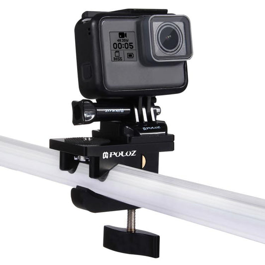 Abrazadera de fijación Universal de montaje de aleación de aluminio PULUZ para GoPro Hero12 Black / Hero11 /10/9/8/7/6/5, In…