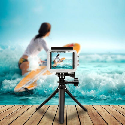 PULUZ TRIPLE DE PULUZ TRIPOD FOLLET CONTRATO DE STICK MONOPOD PARA GOPRO, INSTA360 ONE R, OSMO Acción y otras cámaras de acc…