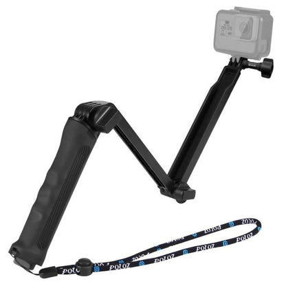 PULUZ TRIPLE DE PULUZ TRIPOD FOLLET CONTRATO DE STICK MONOPOD PARA GOPRO, INSTA360 ONE R, OSMO Acción y otras cámaras de acc…