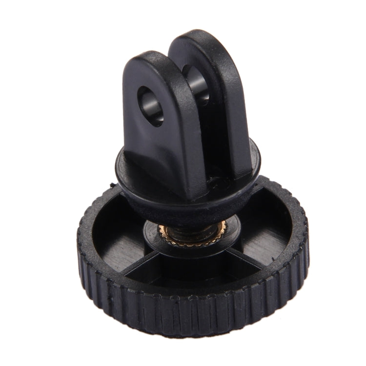 Trípode Adaptador de montaje de con tornillo PULUZ de 1/4 de pulgada para GoPro Hero12 Black / Hero11 /10/9/8/7/6/5, Insta36…