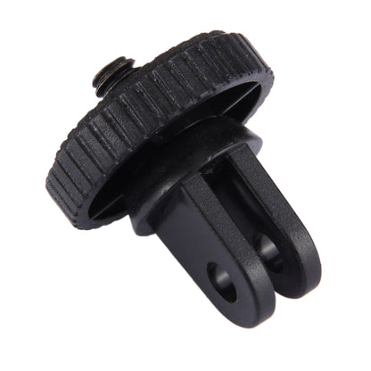 Trípode Adaptador de montaje de con tornillo PULUZ de 1/4 de pulgada para GoPro Hero12 Black / Hero11 /10/9/8/7/6/5, Insta36…