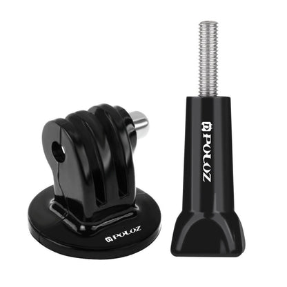 Trípode de cámara Adaptador de montaje para PULUZ con tornillo largo para GoPro Hero12 Black / Hero11 /10/9/8/7/6/5, Insta36…