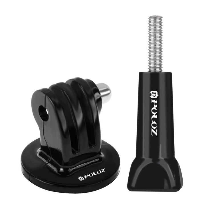 Trípode de cámara Adaptador de montaje para PULUZ con tornillo largo para GoPro Hero12 Black / Hero11 /10/9/8/7/6/5, Insta36…