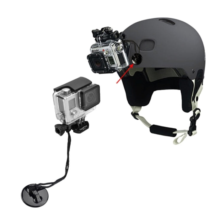 Correas de seguridad PULUZ Surfing Snowboard Hebilla con almohadilla de montaje adhesiva VHB para GoPro Hero12 Black / Hero1…