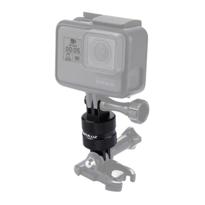 Soporte de trípode PULUZ con brazo de extensión giratorio CNC de rotación de 360 grados para GoPro Hero12 Black / Hero11 /10…