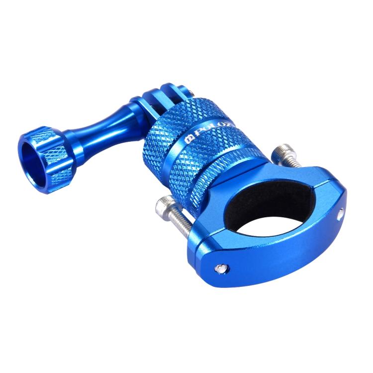 Soporte PULUZ adaptador de manillar de aluminio para bicicleta con rotación de 360 grados con tornillo para GoPro Hero12 Bla…