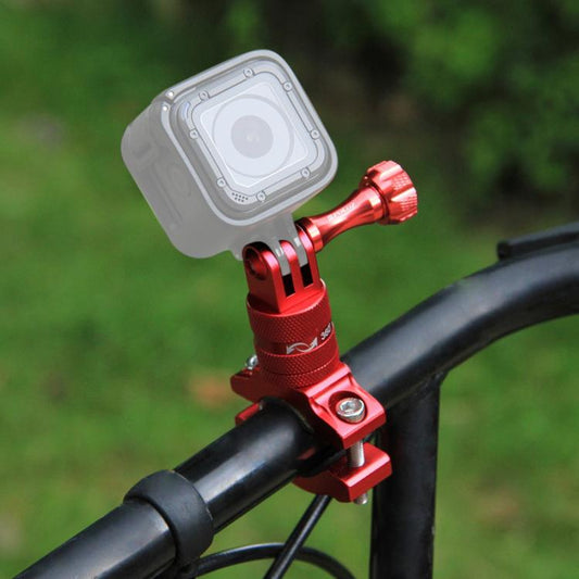 Soporte PULUZ adaptador de manillar de aluminio para bicicleta con rotación de 360 grados con tornillo para GoPro Hero12 Bla…
