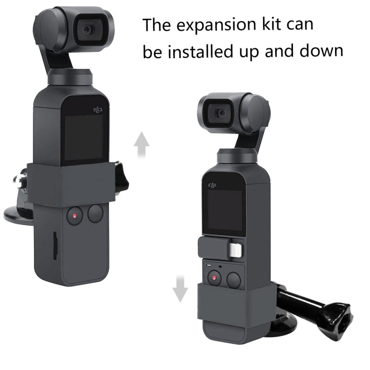 Marco de soporte de expansión PULUZ con adaptador y tornillo para DJI Osmo Pocket — imagen 3