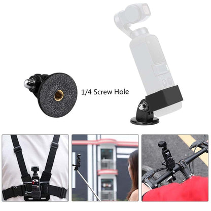 Marco de soporte de expansión PULUZ con adaptador y tornillo para DJI Osmo Pocket — imagen 4