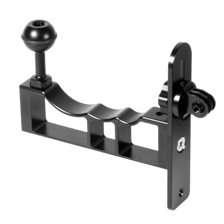 Soporte PULUZ CNC Aluminio para fotografía de buceo con una sola mano Soporte de mano, Compatible con, GoPro NEW HERO / HERO…
