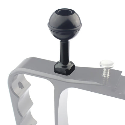 Soporte PULUZ adaptador de bola de aluminio con tornillo de 1/4 de pulgada para GoPro Hero12 Black / Hero11/10/9/8/7/6/5, In…