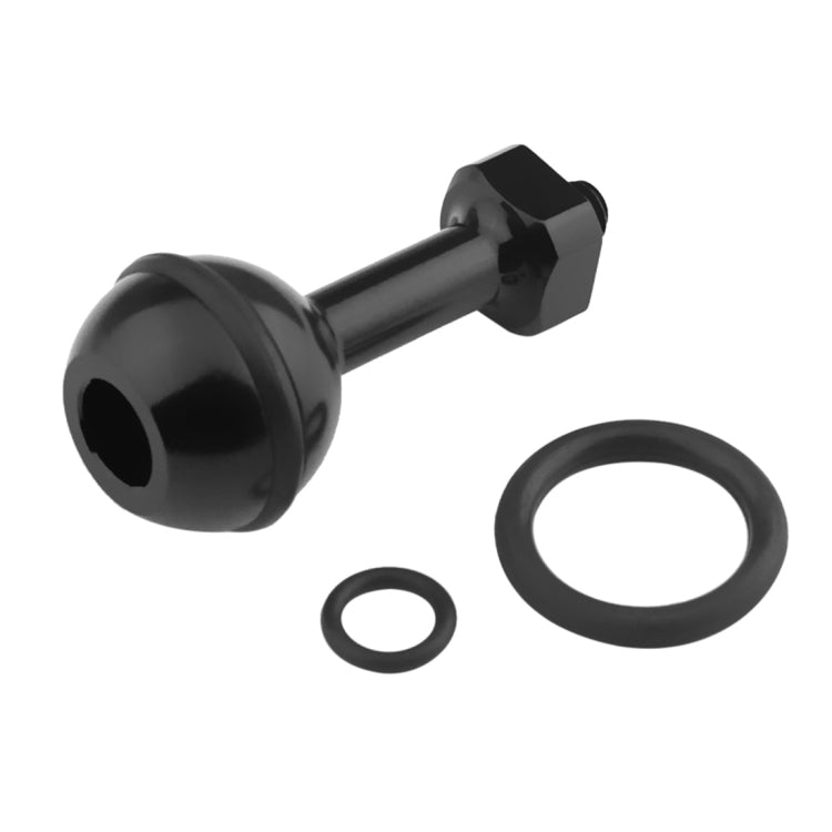 Soporte PULUZ adaptador de bola de aluminio con tornillo de 1/4 de pulgada para GoPro Hero12 Black / Hero11/10/9/8/7/6/5, In…