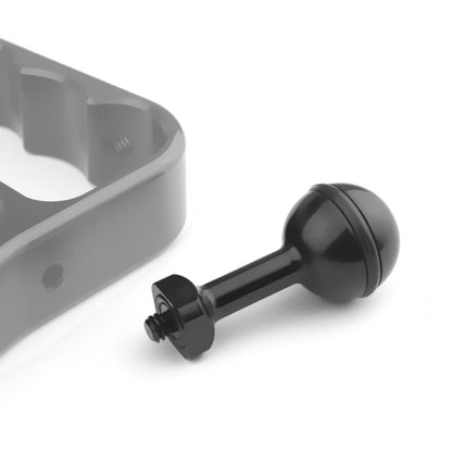 Soporte PULUZ adaptador de bola de aluminio con tornillo de 1/4 de pulgada para GoPro Hero12 Black / Hero11/10/9/8/7/6/5, In…