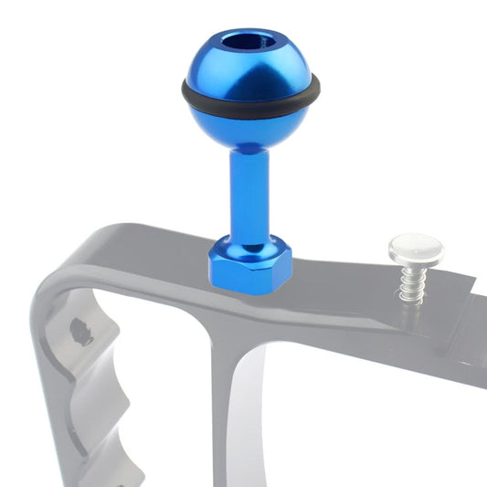 Soporte PULUZ adaptador de bola de aluminio con tornillo de 1/4 de pulgada para GoPro Hero12 Black / Hero11/10/9/8/7/6/5, In…