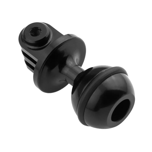 Soporte adaptador de cabeza de bola de aluminio CNC PULUZ para GoPro Hero12 Black / Hero11 /10/9/8/7/6/5, Insta360 Ace / Ace…