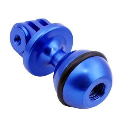 Soporte adaptador de cabeza de bola de aluminio CNC PULUZ para GoPro Hero12 Black / Hero11 /10/9/8/7/6/5, Insta360 Ace / Ace…