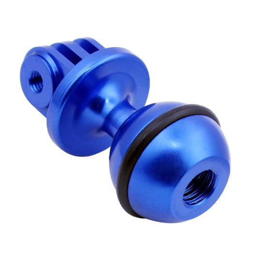Soporte adaptador de cabeza de bola de aluminio CNC PULUZ para GoPro Hero12 Black / Hero11 /10/9/8/7/6/5, Insta360 Ace / Ace…