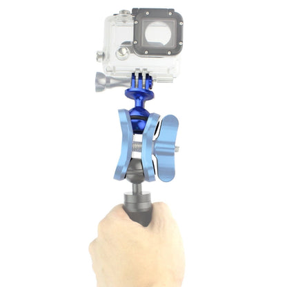 Soporte adaptador de cabeza de bola de aluminio CNC PULUZ para GoPro Hero12 Black / Hero11 /10/9/8/7/6/5, Insta360 Ace / Ace…